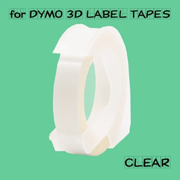 UniPlus 9mm Clear Label Tapes for Dymo 3D Embossing Stong Adhesive Label Maker S0717930 S0717910 S0720020 1610 Label Printer
UniPlus 9mm Clear Label Tapes for Dymo 3D Embossing Stong Adhesive Label Maker S0717930 S0717910 S0720020 1610 Label Printer