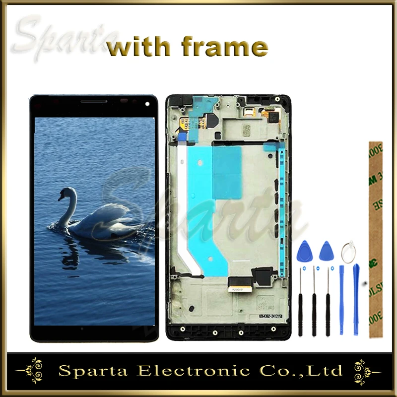 5.7"LCD Display Screen For Microsoft Nokia Lumia 950Xl RM-1116 LCD Display Screen With Touch Panel Digitizer Sensor With Frame
5.7"LCD Display Screen For Microsoft Nokia Lumia 950Xl RM-1116 LCD Display Screen With Touch Panel Digitizer Sensor With Frame