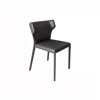Nordic light luxury dining chair modern minimalist hotel restaurant office home fashion leather art designer iron ch
Nordic light luxury dining chair modern minimalist hotel restaurant office home fashion leather art designer iron ch
