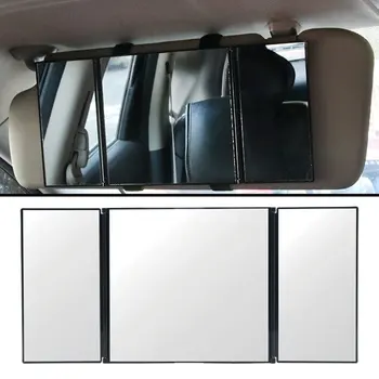 Car Vanity Mirror 3 Section Folding Cosmetic Mirror Auto Sun-shading Car Visor Mirror Adjustable Auto Makeup Mirror
Car Vanity Mirror 3 Section Folding Cosmetic Mirror Auto Sun-shading Car Visor Mirror Adjustable Auto Makeup Mirror