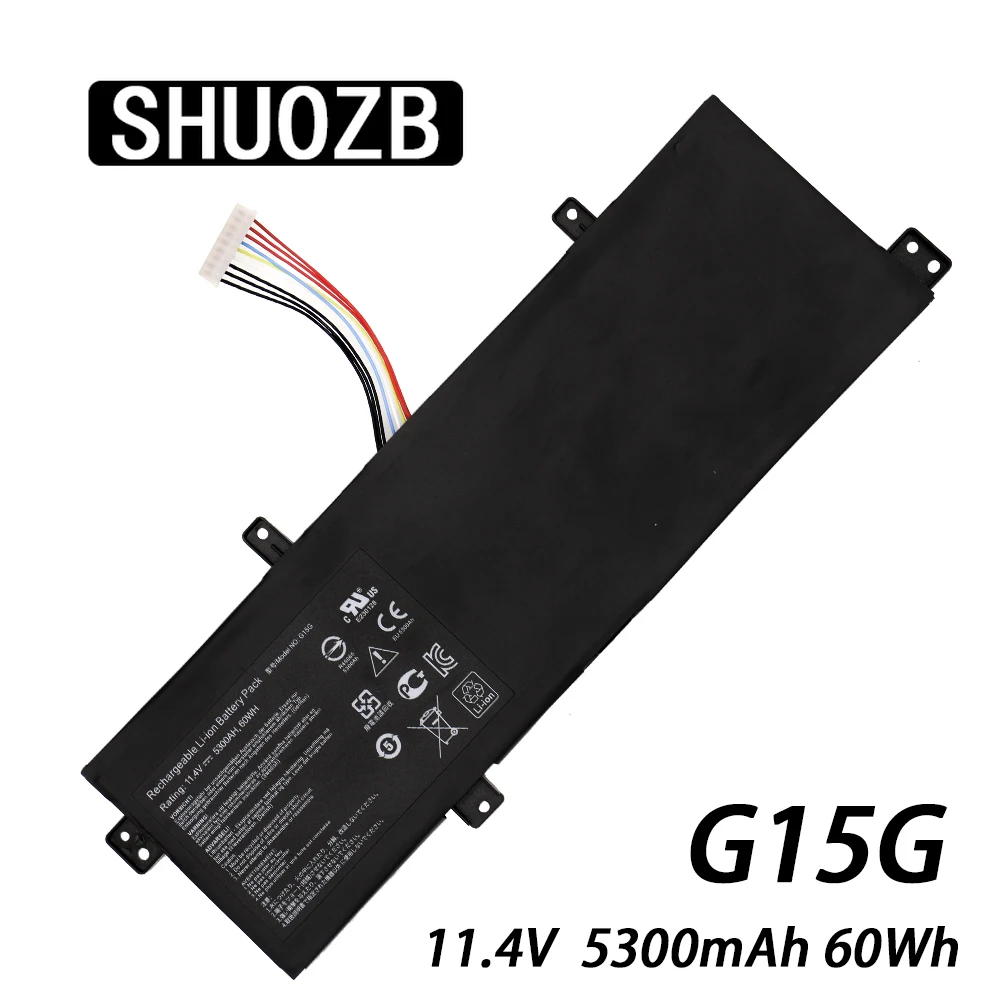 SHUOZB Laptop Battery G15G For ThundeRobot 911 targa T6A T6C T5TB T6D For GIGABYTE SabrePro 15-W8 For MACHENIKE F117-S
SHUOZB Laptop Battery G15G For ThundeRobot 911 targa T6A T6C T5TB T6D For GIGABYTE SabrePro 15-W8 For MACHENIKE F117-S