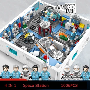 4 in 1 Movie Wandering Earth Space Station Building Blocks Compatible Legoing City Crane Construction Bricks Educational Toys
4 in 1 Movie Wandering Earth Space Station Building Blocks Compatible Legoing City Crane Construction Bricks Educational Toys