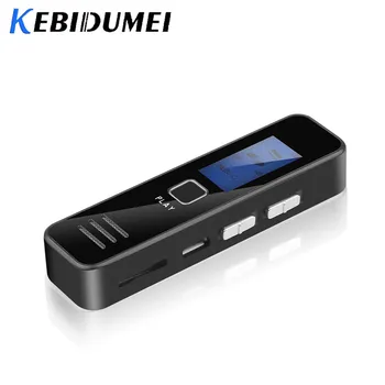 Kebidumei Digital Voice Recorder Recording MP3 Player 20-hour Mini Voice Recorder Support 16GB TF Card Professional Dictaphone
Kebidumei Digital Voice Recorder Recording MP3 Player 20-hour Mini Voice Recorder Support 16GB TF Card Professional Dictaphone