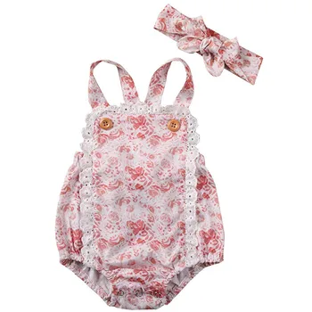 Baby Girl Clothes Infant Girls Romper Floral Lace Jumpsuit Suspender Bodysuit Headband Outfits Pajama Roupa For Newborn Baby
Baby Girl Clothes Infant Girls Romper Floral Lace Jumpsuit Suspender Bodysuit Headband Outfits Pajama Roupa For Newborn Baby