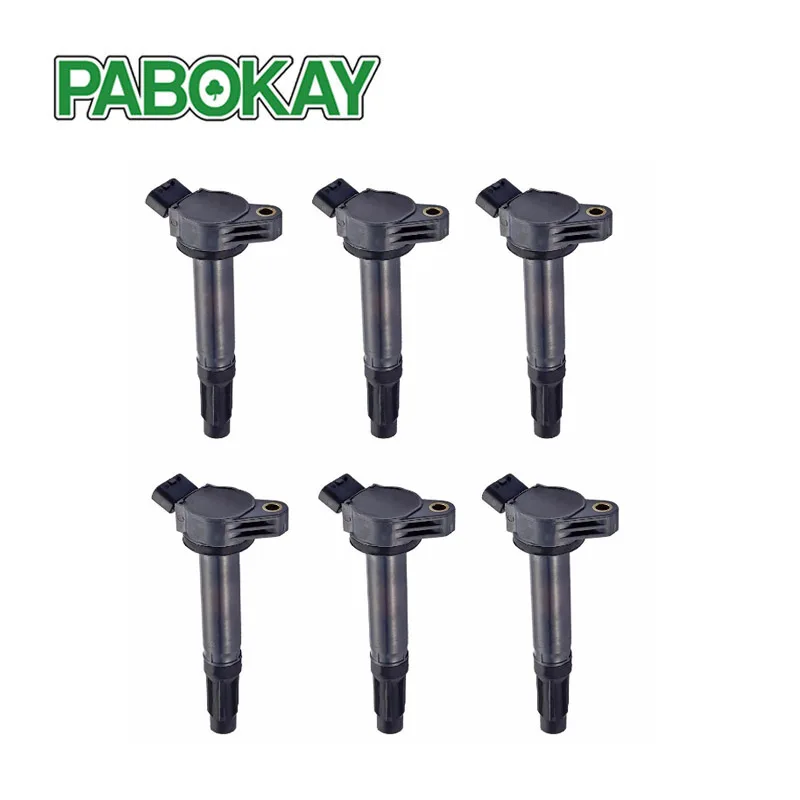 Набор из 6 катушек зажигания для Toyota RAV4 Camry, Lexus ES350, 3.5L, V6 UF487, C1601, UF-487, 90919-02255, 610-58719, 90919A2007
Набор из 6 катушек зажигания для Toyota RAV4 Camry, Lexus ES350, 3.5L, V6 UF487, C1601, UF-487, 90919-02255, 610-58719, 90919A2007