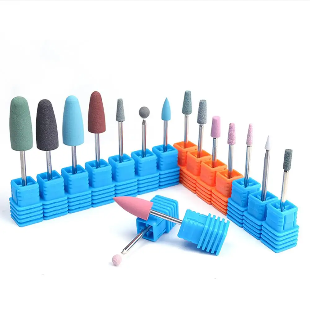 Cutter For Manicure Rubber Silicon Carbide Buffer Nail Drill Bits Cutter For Manicure Pedicure Manicure Machine Electric Milling
Cutter For Manicure Rubber Silicon Carbide Buffer Nail Drill Bits Cutter For Manicure Pedicure Manicure Machine Electric Milling