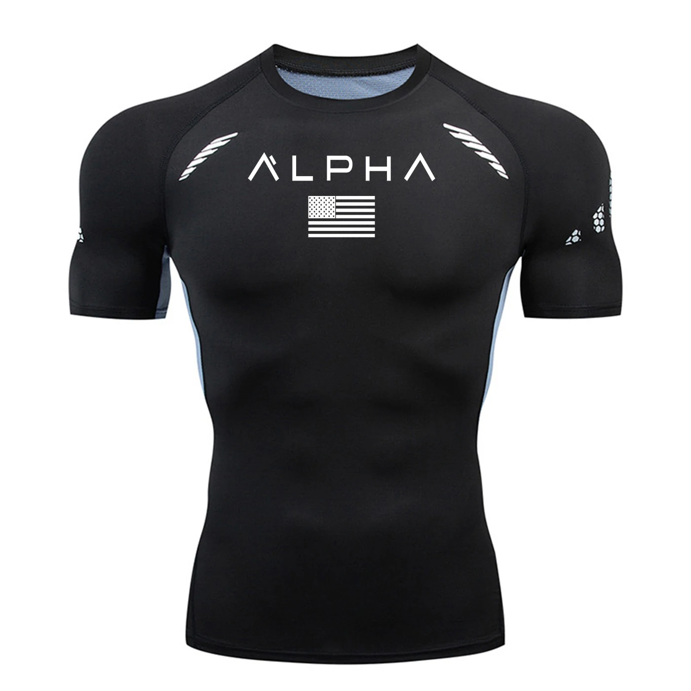 2019 T-shirt men's loose starry sky compression fitness T-shirt O collar Alpha short sleeve running T-shirt sportswear
2019 T-shirt men's loose starry sky compression fitness T-shirt O collar Alpha short sleeve running T-shirt sportswear