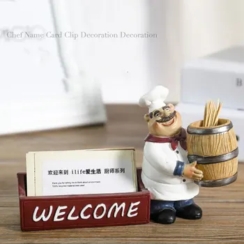 Nordic Chef Toothpick Holder Figurines Resin Crafts Creative Chef Toothpick Ornament Desktop Miniature Home Decor Accessories
Nordic Chef Toothpick Holder Figurines Resin Crafts Creative Chef Toothpick Ornament Desktop Miniature Home Decor Accessories