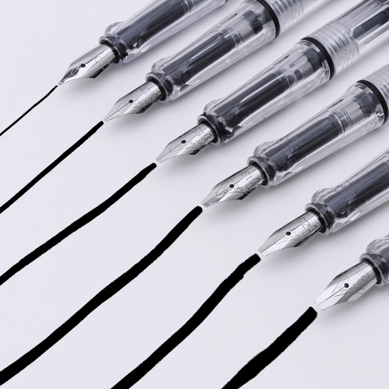Duckbill Gothic Parallel Calligraphy Art Flat Tip Tibetan Arabic Fountain Pen |