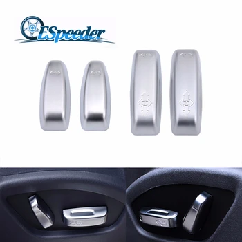 

ESPEEDER Chrome Seat Adjust Button Switch Cover Trim For Volvo XC60 XC70 V40 V60 S40 S60 C30 C70 Car Interior Accessories