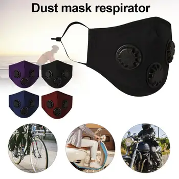 Dust Mask With 3 Valve Reusable Anti-pollution Anti-smog PM2.5 Filter Mask Sunscreen Face Cover Washable Reusable
Dust Mask With 3 Valve Reusable Anti-pollution Anti-smog PM2.5 Filter Mask Sunscreen Face Cover Washable Reusable