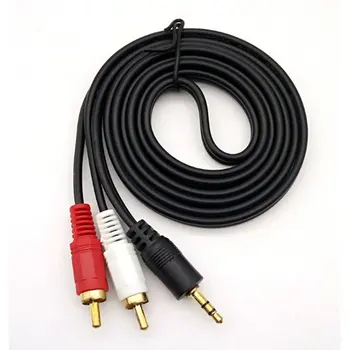 1.5M Audio Line 2 In 1 New Aux Audio 3RCA Headphone Converter Adapter Cable 3.5mm
1.5M Audio Line 2 In 1 New Aux Audio 3RCA Headphone Converter Adapter Cable 3.5mm