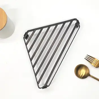 1PC Kitchen Triangle Storage Rack Sturdy Pot Storage Holder Anti-scald Desktop Pot Rack Multi-purpose Corner Shelf (Coffee)
1PC Kitchen Triangle Storage Rack Sturdy Pot Storage Holder Anti-scald Desktop Pot Rack Multi-purpose Corner Shelf (Coffee)