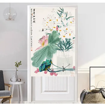 Soft Flannel Door Curtain Chinese Ink Pattern Living Room Bedroom Porch Partition Decorative Curtain Feng Shui Door Curtain
Soft Flannel Door Curtain Chinese Ink Pattern Living Room Bedroom Porch Partition Decorative Curtain Feng Shui Door Curtain