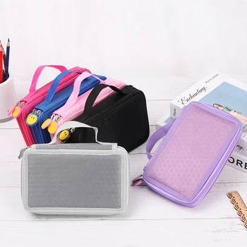 32/52 Holes Oxford Cloth Pencil Case Profession Art Marker Storage Large Pen Bag Multifunction Stationery Pouch 
32/52 Holes Oxford Cloth Pencil Case Profession Art Marker Storage Large Pen Bag Multifunction Stationery Pouch