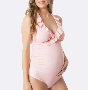 2020 Maternity Women swimwear maternidad Ruffled Bikinis one piece Swimsuit Beachwear Pregnant Bathing swimwear maillot bain
2020 Maternity Women swimwear maternidad Ruffled Bikinis one piece Swimsuit Beachwear Pregnant Bathing swimwear maillot bain