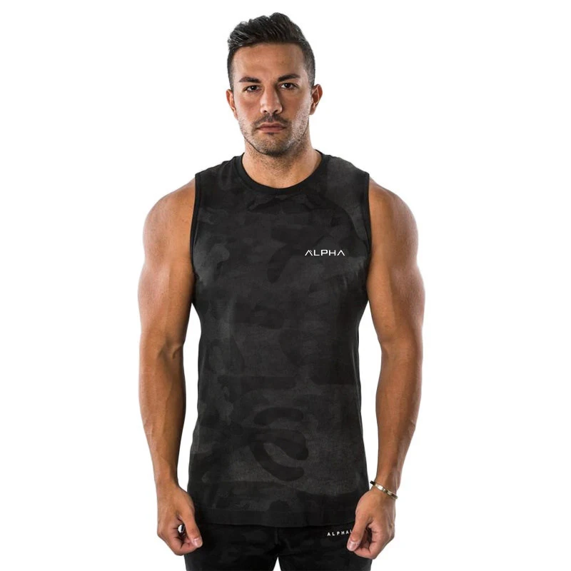 2019 New Gym Tank Tops Bodybuilding Men Elastic Running Vest O-Neck Gyms Tank Top Men Sleeveless Shirts Muscle Men Fitness Tops
2019 New Gym Tank Tops Bodybuilding Men Elastic Running Vest O-Neck Gyms Tank Top Men Sleeveless Shirts Muscle Men Fitness Tops