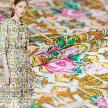 Red Raspberry Peony Digital Printed Silk Chiffon 100%Silk Garment Materials Summer Women Dress Sewing Cloth Tailor Freeshipping
Red Raspberry Peony Digital Printed Silk Chiffon 100%Silk Garment Materials Summer Women Dress Sewing Cloth Tailor Freeshipping