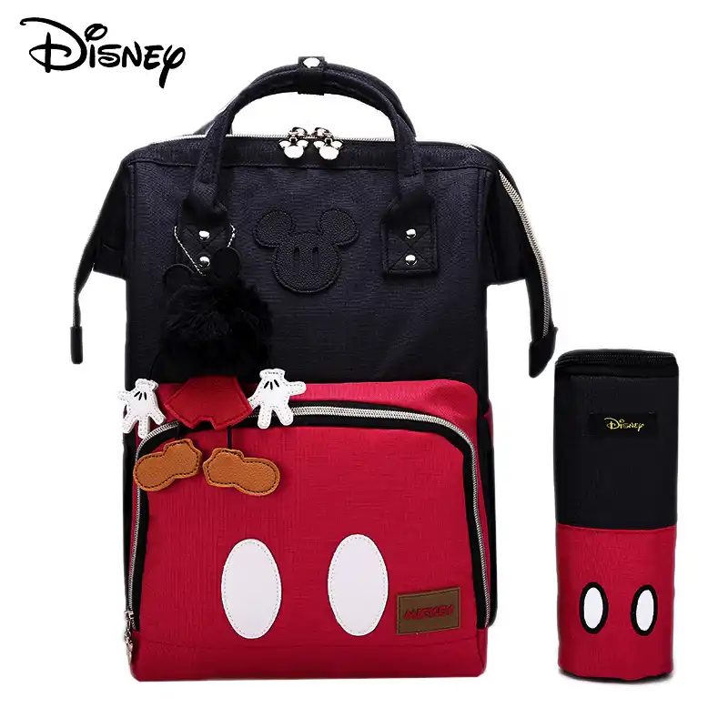mochila maternal minnie