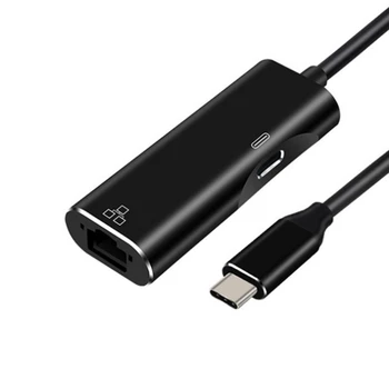 USB C to Ethernet Adapter RJ45 Gigabit Ethernet LAN Network Adapter 1000Mbps Network Hub for Pro Xiaomi
USB C to Ethernet Adapter RJ45 Gigabit Ethernet LAN Network Adapter 1000Mbps Network Hub for Pro Xiaomi