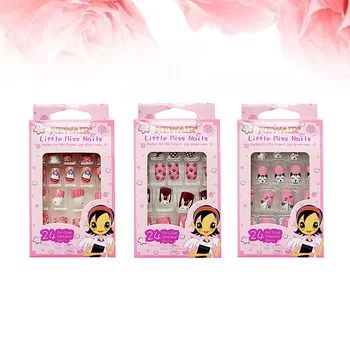 3 Boxes Fake Nail Beautiful Funny Nail Art Nail Sticker Fake Nail Manicure Decor for Children Kids
3 Boxes Fake Nail Beautiful Funny Nail Art Nail Sticker Fake Nail Manicure Decor for Children Kids