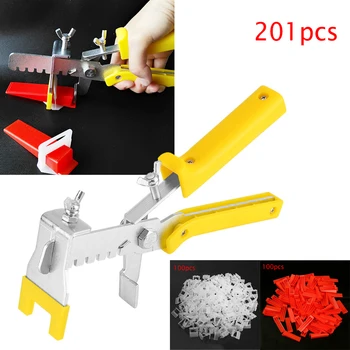 201pc Plastic Ceramic Clip Tile Leveling System set 1 Push Clamp +100 1.5mm Base +100 Red Insert Flooring Tools Wedges Clips
201pc Plastic Ceramic Clip Tile Leveling System set 1 Push Clamp +100 1.5mm Base +100 Red Insert Flooring Tools Wedges Clips