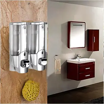 Wall Mounted Soap Shampoo Dispenser Shower Helper Single Pump for Hospital Hotel Suppiles Kitchen Bathroom
Wall Mounted Soap Shampoo Dispenser Shower Helper Single Pump for Hospital Hotel Suppiles Kitchen Bathroom