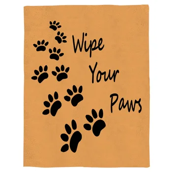 Paw Print Text Pet Dog Cute Language Text Coral Fleece Fuzzy Blankets on Bed Throws Bedsheet for Kids Girls
Paw Print Text Pet Dog Cute Language Text Coral Fleece Fuzzy Blankets on Bed Throws Bedsheet for Kids Girls
