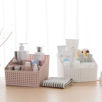 Lmitation Rattan Makeup Organizer Cosmetic Storage Box Case Desktop Sundries Storage Container Box Bedroom Bathroom Organizer 
Lmitation Rattan Makeup Organizer Cosmetic Storage Box Case Desktop Sundries Storage Container Box Bedroom Bathroom Organizer