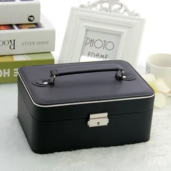 First Double Jewelry Box Princess European Korea Jewelry Box Storage Simple Earrings Ring Box Multi-function Dressing Case
First Double Jewelry Box Princess European Korea Jewelry Box Storage Simple Earrings Ring Box Multi-function Dressing Case
