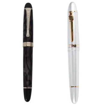 HOT-Jinhao Luxury M Nib 18KGP Fountain Pen (Green Flower) with JINHAO 159 18KGP 0.7mm with a Box, Silver
HOT-Jinhao Luxury M Nib 18KGP Fountain Pen (Green Flower) with JINHAO 159 18KGP 0.7mm with a Box, Silver