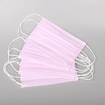 10/50/100pcs Face Mask Pink Disposable Three-layer Nonwove Mask Anti Dust Mouth Mask Breathable In Stock Face Mouth Masks
10/50/100pcs Face Mask Pink Disposable Three-layer Nonwove Mask Anti Dust Mouth Mask Breathable In Stock Face Mouth Masks