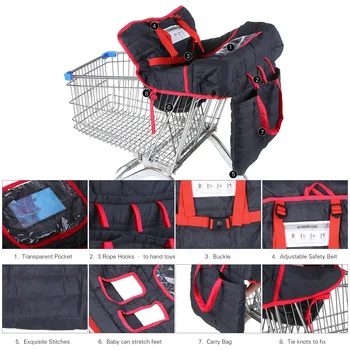 Shopping Cart Cover with adjustable safety buckles Anti-dirty Thick High Chair Shield Pad Includes Carry Bag for Baby 6-48 month
Shopping Cart Cover with adjustable safety buckles Anti-dirty Thick High Chair Shield Pad Includes Carry Bag for Baby 6-48 month