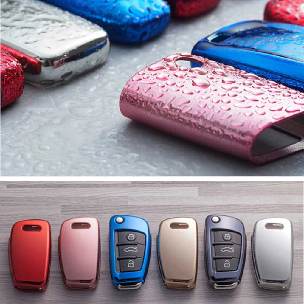 Remote Car Key Shell Case TPU Soft Rubber Plated Vehicle Key Cover Protection Clip Set Birthday Holiday Gift
Remote Car Key Shell Case TPU Soft Rubber Plated Vehicle Key Cover Protection Clip Set Birthday Holiday Gift