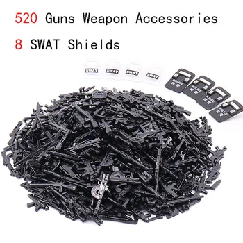 MOC Enlighten Military Guns Weapon SWAT Shields Accessories for Soldier Police Building Blocks Bricks Toys For Children Gifts
MOC Enlighten Military Guns Weapon SWAT Shields Accessories for Soldier Police Building Blocks Bricks Toys For Children Gifts