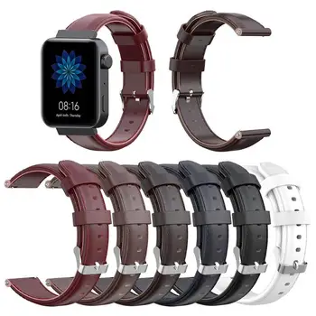 Wristband Replacement 18mm Leather Watch Band for Xiaomi Smart Watch Accessories Curve Design Conforming to Ergonomics
Wristband Replacement 18mm Leather Watch Band for Xiaomi Smart Watch Accessories Curve Design Conforming to Ergonomics