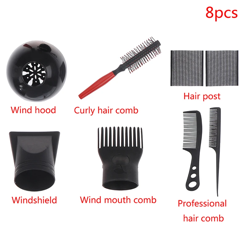 Latest 8pcs/set Professional Salon Comb Curl Diffuser Wind Nozzles Blower Cover Hair Felt
Latest 8pcs/set Professional Salon Comb Curl Diffuser Wind Nozzles Blower Cover Hair Felt