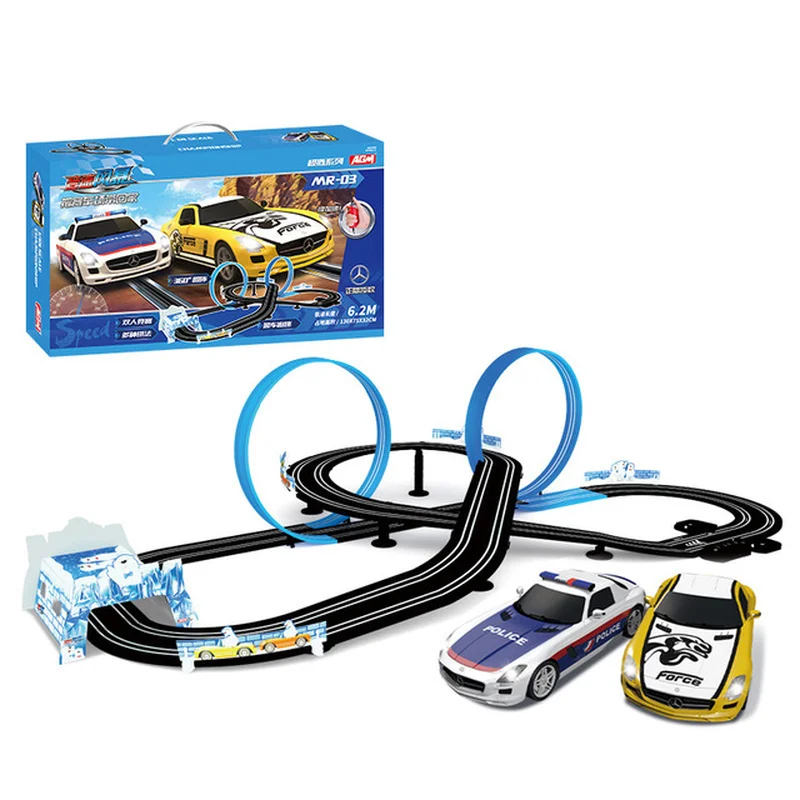 Sonic Storm Double Electric Remote Control Track Racing Children's Toys Parent-child Interactive Racing Track Toys Full Series.
Sonic Storm Double Electric Remote Control Track Racing Children's Toys Parent-child Interactive Racing Track Toys Full Series.