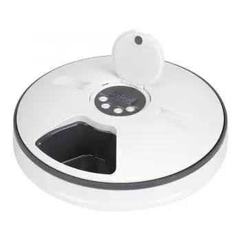 Automatic Pet Feeder Timing Feeder Digital Timer Automatic Pet Feeder 6 Meal Food Dispenser for Pets Dog Cat Feeding Supplies
Automatic Pet Feeder Timing Feeder Digital Timer Automatic Pet Feeder 6 Meal Food Dispenser for Pets Dog Cat Feeding Supplies