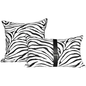 DUNXDECO Cushion Cover Decorative Pillow Case Modern Simple Classical White Black Zebra Jacquard Sofa Chair Bedding Coussin
DUNXDECO Cushion Cover Decorative Pillow Case Modern Simple Classical White Black Zebra Jacquard Sofa Chair Bedding Coussin
