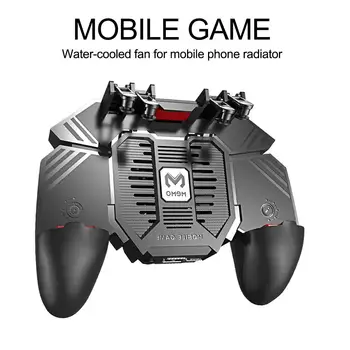 AK77 Six Finger All-in-One Mobile Game Controller with Dual Fans Free Fire Key Button Joystick Gamepad Radiator for PUBG
AK77 Six Finger All-in-One Mobile Game Controller with Dual Fans Free Fire Key Button Joystick Gamepad Radiator for PUBG