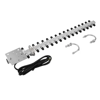 Portable RP-SMA 2.4GHz High gain 16 DBi Yagi Wireless WLAN WiFi Receiver Signal Extender Aerial For Modem PCI Card Router
Portable RP-SMA 2.4GHz High gain 16 DBi Yagi Wireless WLAN WiFi Receiver Signal Extender Aerial For Modem PCI Card Router