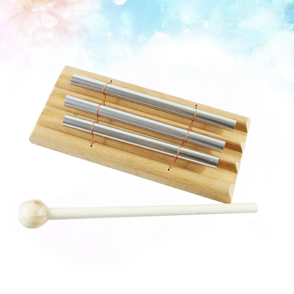 1PC Trio Chime Wooden Metal Tubes 2-Note Meditation Chime Kids Percussion Musical Xylophone for Beginner Children
1PC Trio Chime Wooden Metal Tubes 2-Note Meditation Chime Kids Percussion Musical Xylophone for Beginner Children