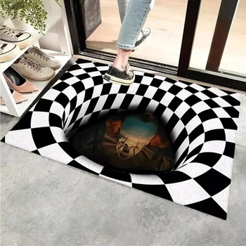 Halloween Joker 3D Caretive Vortex Illusion Doormat Stereo Vision IT Illusion Living Room Bedroom Carpet Art Rug Dropshipping
Halloween Joker 3D Caretive Vortex Illusion Doormat Stereo Vision IT Illusion Living Room Bedroom Carpet Art Rug Dropshipping