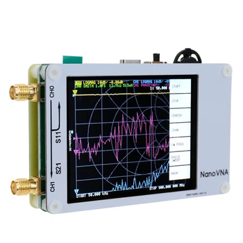 Nano VNA Vector Network Analyzer Pressing Sn 50KHz-900MHz Digital Shortwave MF HF VHF UHF Antenna Analyzer with RF Cable 
Nano VNA Vector Network Analyzer Pressing Sn 50KHz-900MHz Digital Shortwave MF HF VHF UHF Antenna Analyzer with RF Cable