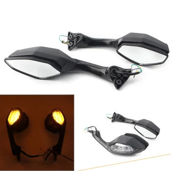 Motorcycle Side Rearview Mirror w/ LED Turn Signal Light For Yamaha YZF R6 2017 & YZF R1 2015 2016 2017 2018 2019 Left & Right
Motorcycle Side Rearview Mirror w/ LED Turn Signal Light For Yamaha YZF R6 2017 & YZF R1 2015 2016 2017 2018 2019 Left & Right