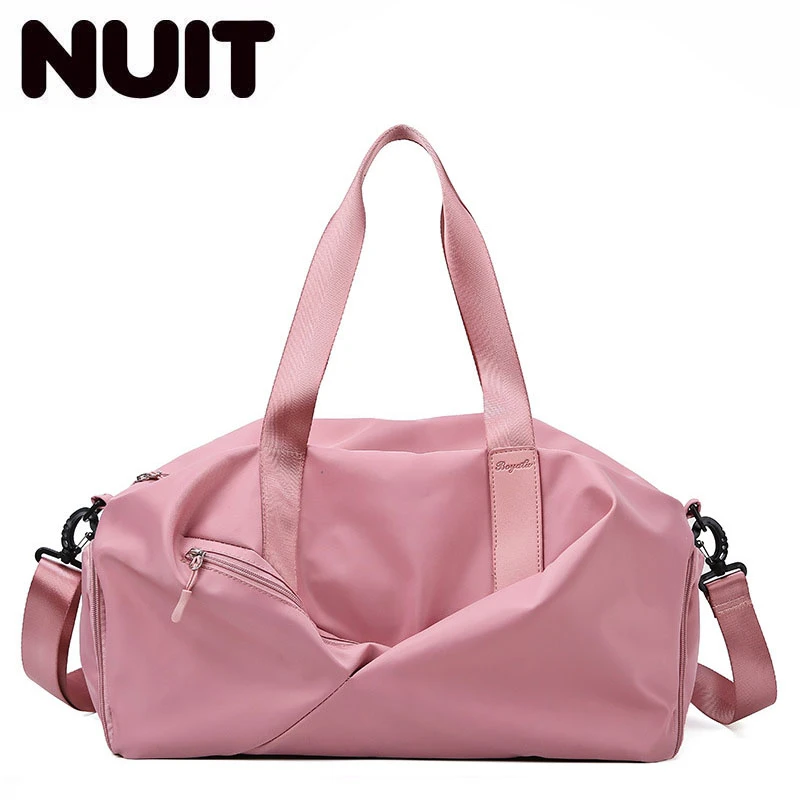 

Female Fashion Oxford Travel Luggage Bag Dry-wet Separation Casual Tote Shoes Travelling Bag For Women Short Trip Duffel Bags