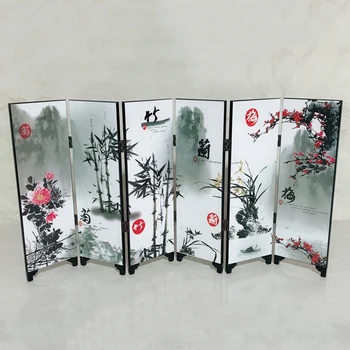 6 Panel Flower Bamboo Screen 48x24x0.6cm Home Room Divider Wood Folding Partition Screen Decoration Wooden Chinese Style
6 Panel Flower Bamboo Screen 48x24x0.6cm Home Room Divider Wood Folding Partition Screen Decoration Wooden Chinese Style