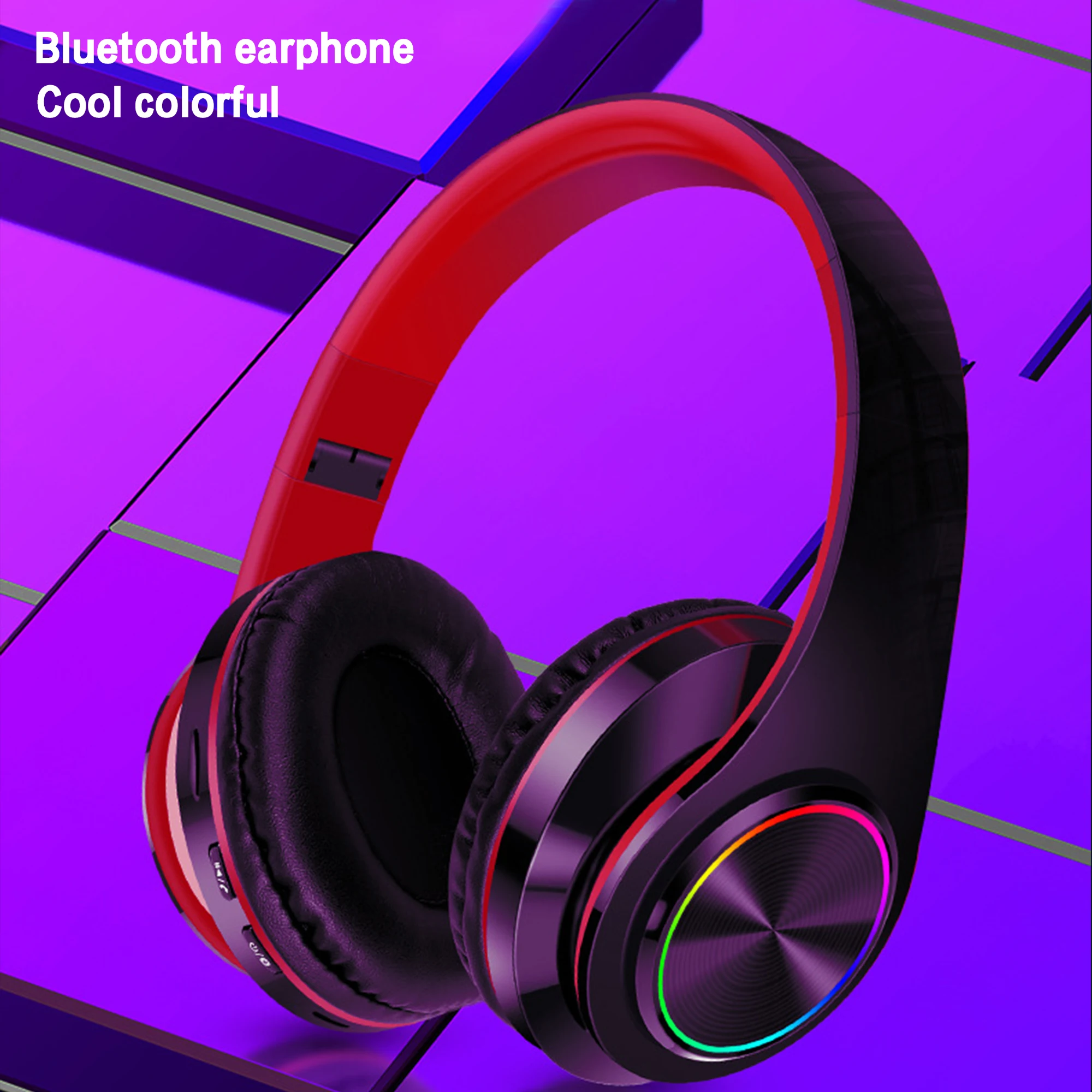 NEW B39 Wireless Bluetooth Headsets Portable Folding Headphones Support TF Card Built-in FM Mp3 Player With LED Colorful Lights
NEW B39 Wireless Bluetooth Headsets Portable Folding Headphones Support TF Card Built-in FM Mp3 Player With LED Colorful Lights