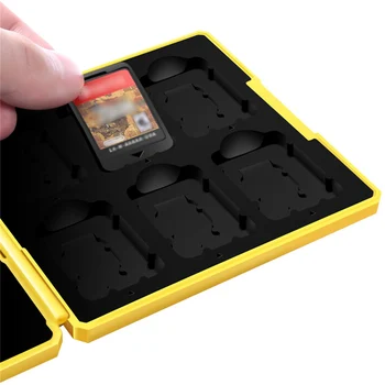 Game Cards Micro SD Cards Storage Case for Nintend Switch NS Game Accessories Collection Box Protective Cover
Game Cards Micro SD Cards Storage Case for Nintend Switch NS Game Accessories Collection Box Protective Cover